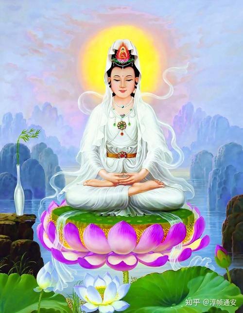 观音菩萨为什么要坐在莲花上?表达了一种怎样的境界?