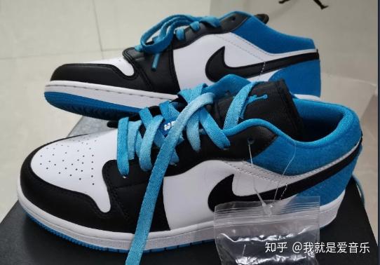 aj1low激光蓝开箱测评aj1low激光蓝价格便宜吗