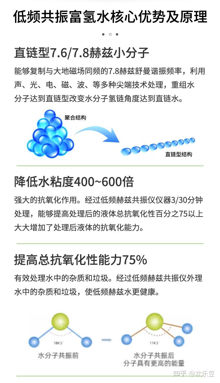 低频富氢水对人体的好处每天一杯身体好欢喜