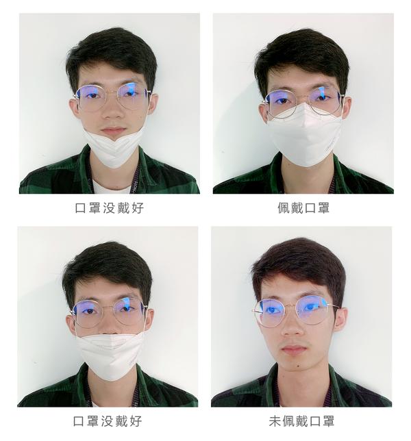 口罩佩戴识别的三类ai算法:佩戴口罩,未佩戴口罩,口罩没戴好