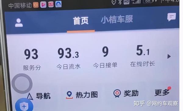 我们先看一组数据: 在线接单时长:2.6小时 接单量:5单 流水:52.