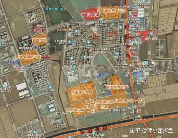 《天津市轨道交通线网规划》,大张庄镇附近规划有地铁m10线 片区内在