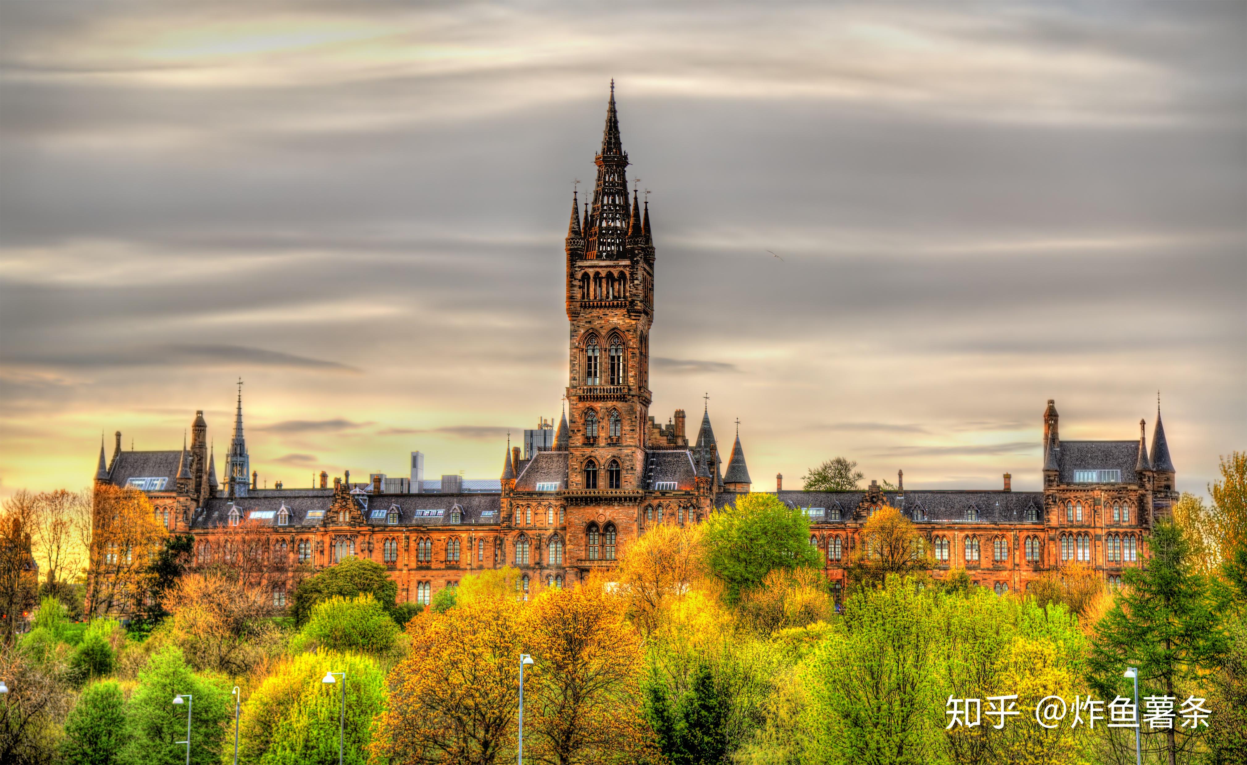 格拉斯哥大学(university of glasgow)始建于1451年,位于英国苏格兰