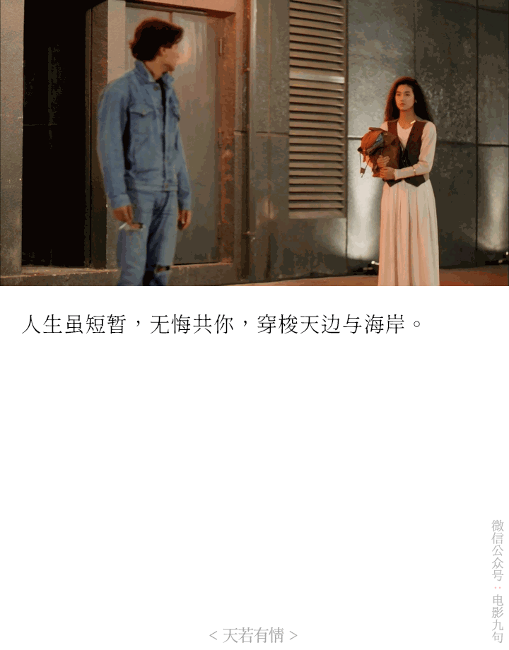刘德华吴倩莲主演电影《天若有情》经典台词,截图