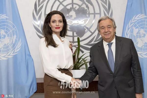 angelina jolie,联合国秘书长antonio guterres