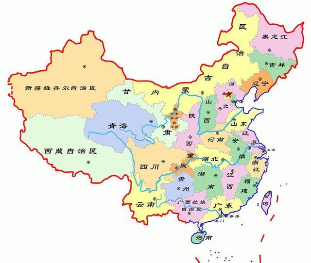 中国34个省份,你了解多少个?你对自己故乡省份熟悉多少?