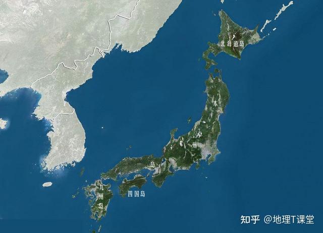 日本卫星地图