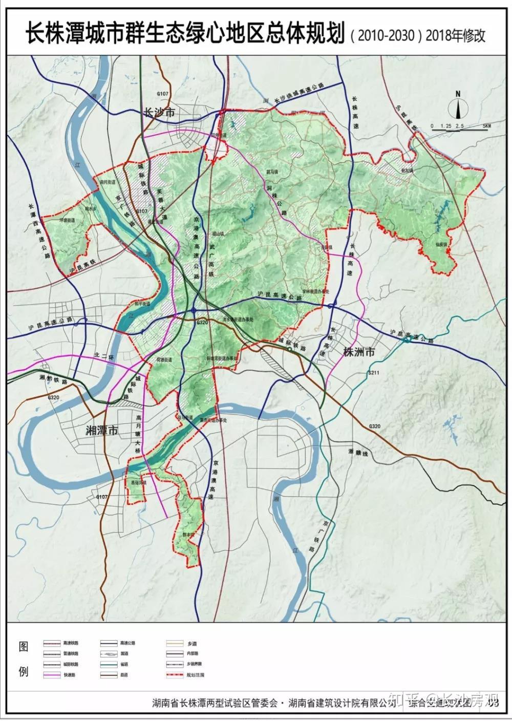 长沙绿心一片区今年已投56亿长株潭超级绿心范围规划详解