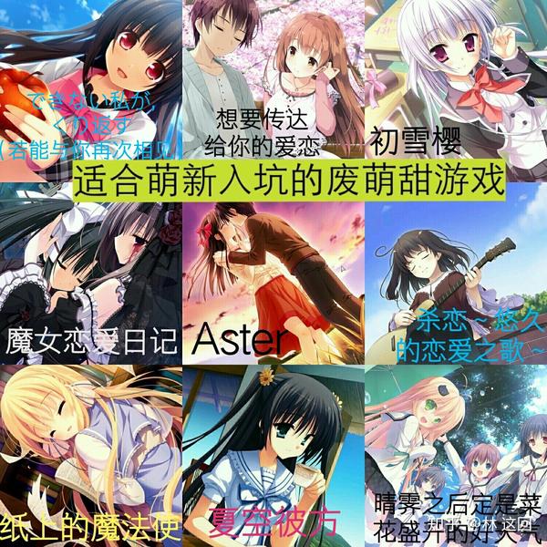 gal新手适合玩哪些galgame