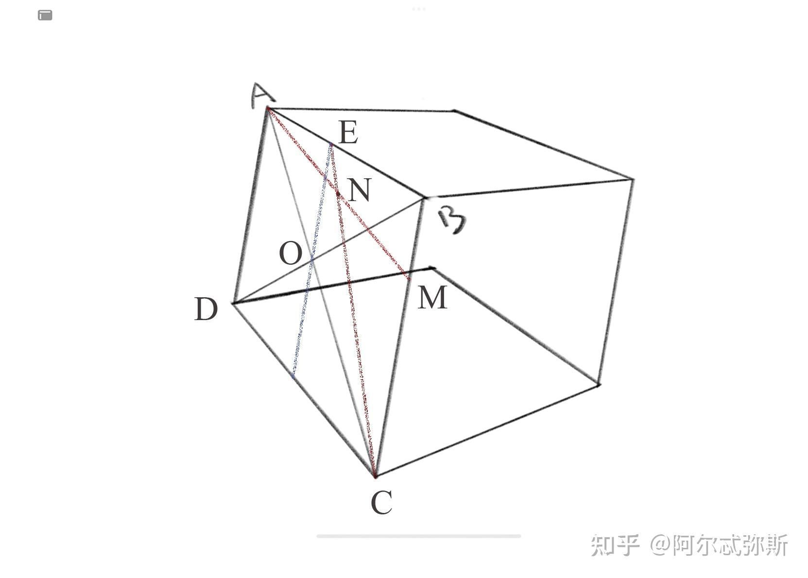 请问一下有没有做辅助线的方法求透视里线的中点