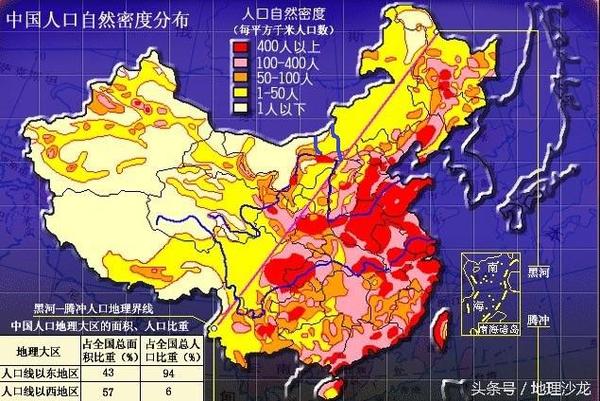 全球半数人口竟然挤在1的陆地上生活