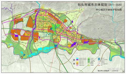 包头的城市规划格局很好,但是也仅仅是格局方面.