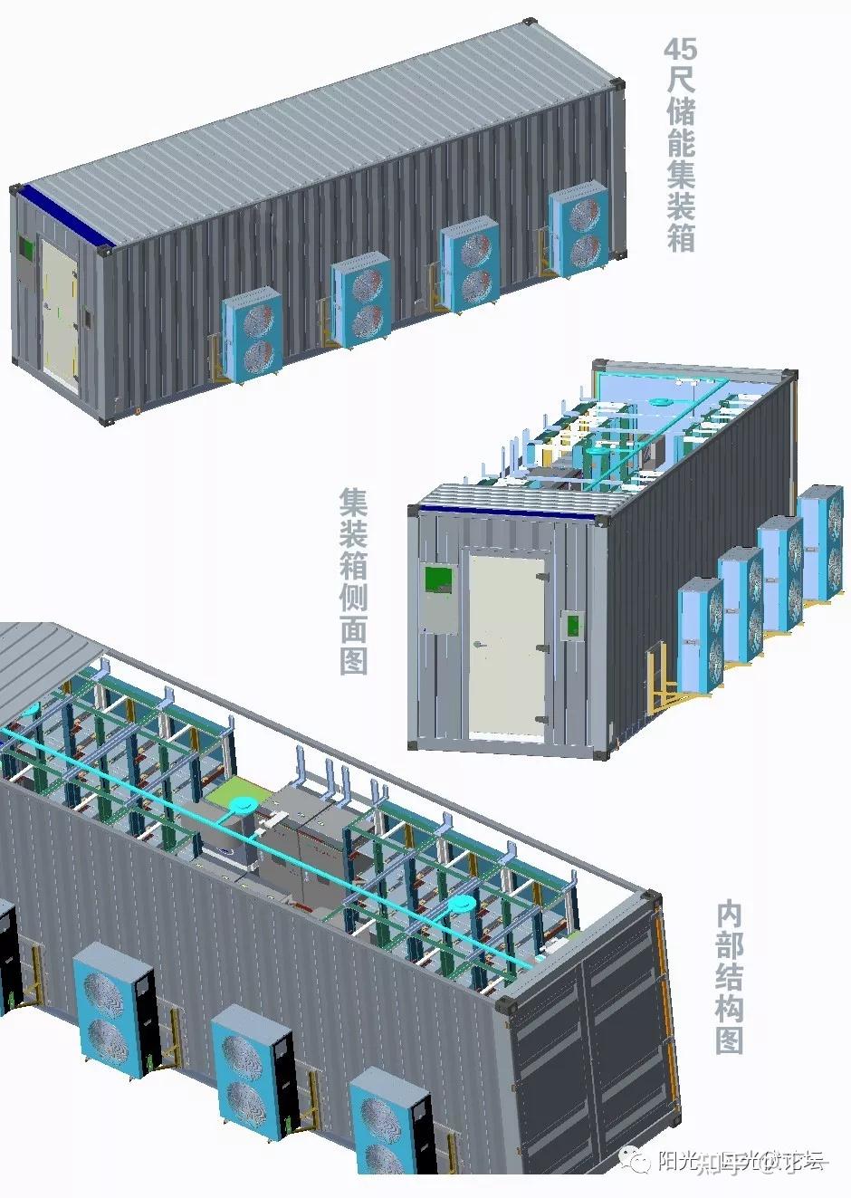 500mw储能项目45寸集装箱设计数模图(proe5.0版)