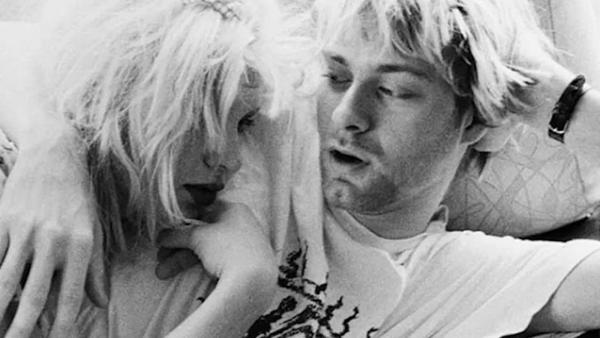 courtney love 和 kurt cobain