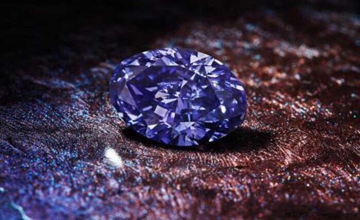神秘而高贵的紫色钻石