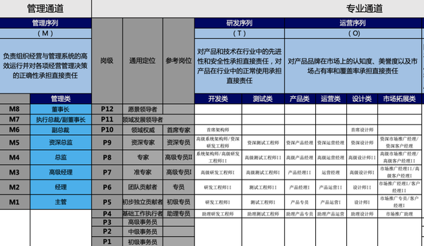 华为任职资格体系.excel