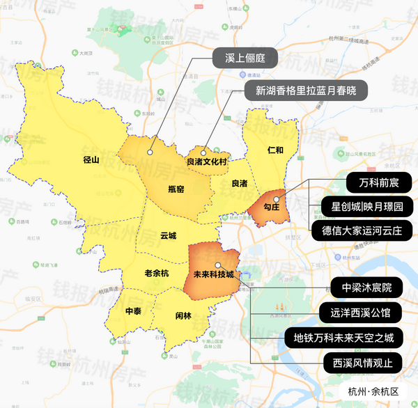杭州市新房限售五年内不得出售地图出炉!火热火热