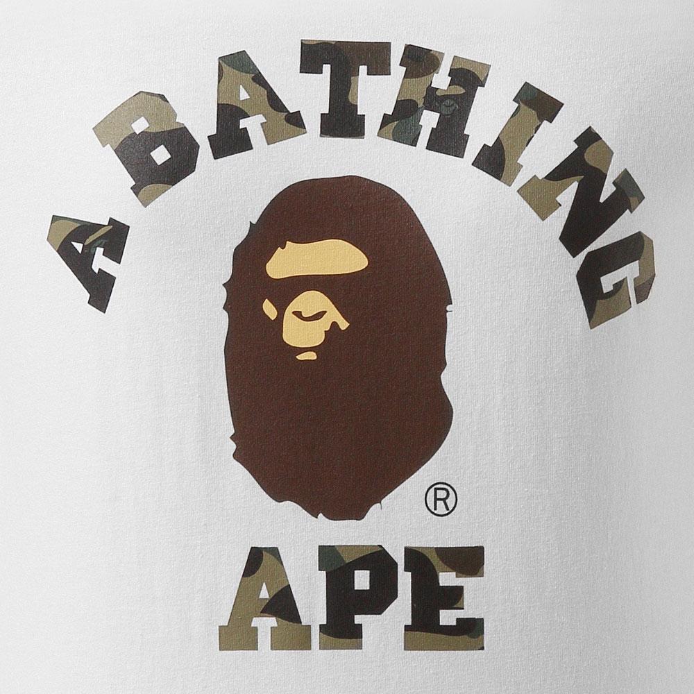 全称是"a bathing ape in lukewarm water",意思是"安逸生活的猿人"