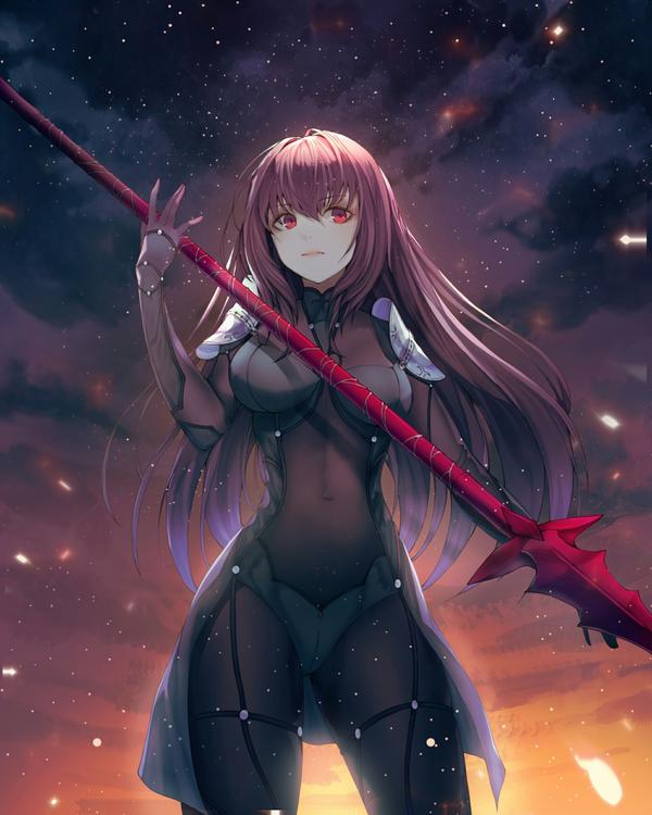 pixiv2献给我的老师影之国公主斯卡哈