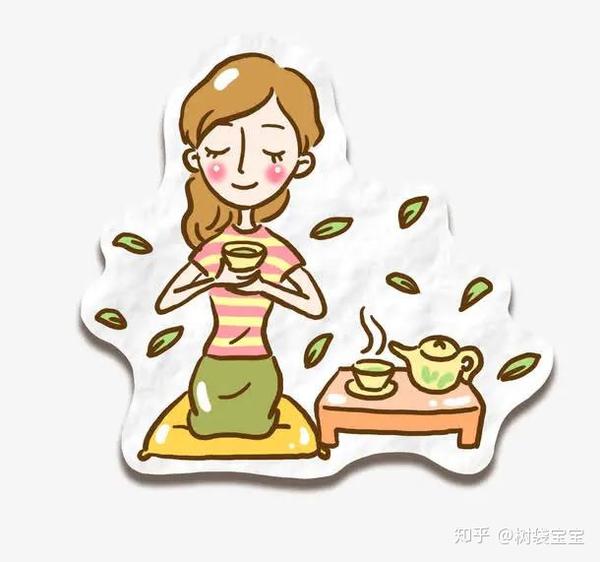树袋宝宝教你们:如何孕期正确喝茶!