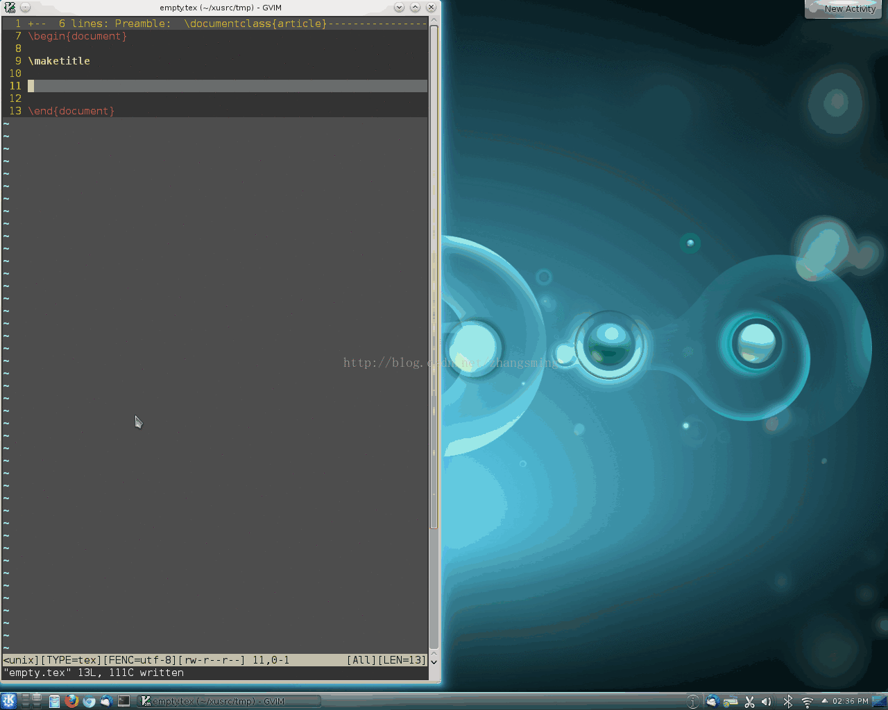 linux下tex环境搭建及实时预览