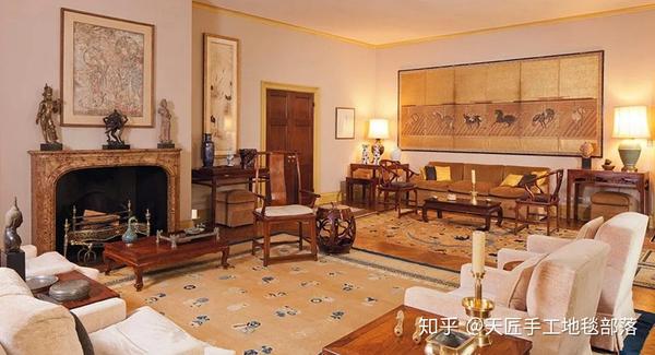 红木家具如何搭配中式地毯?古代宫廷的奢华软装,让你大饱眼福