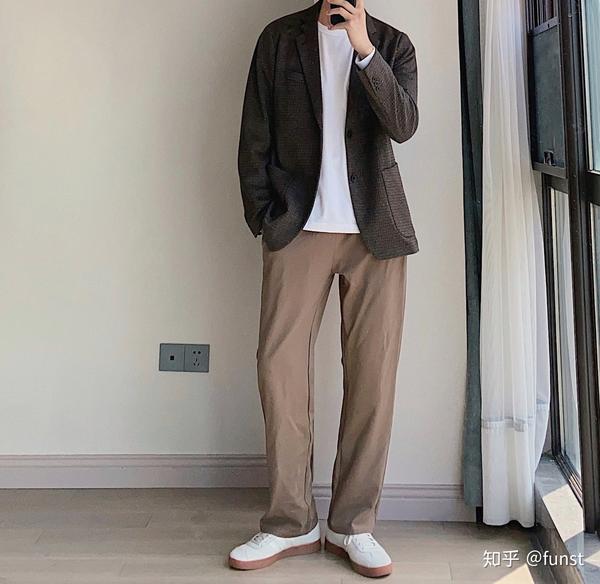 初秋男生一周元气慵懒穿搭分享优衣库早秋穿搭