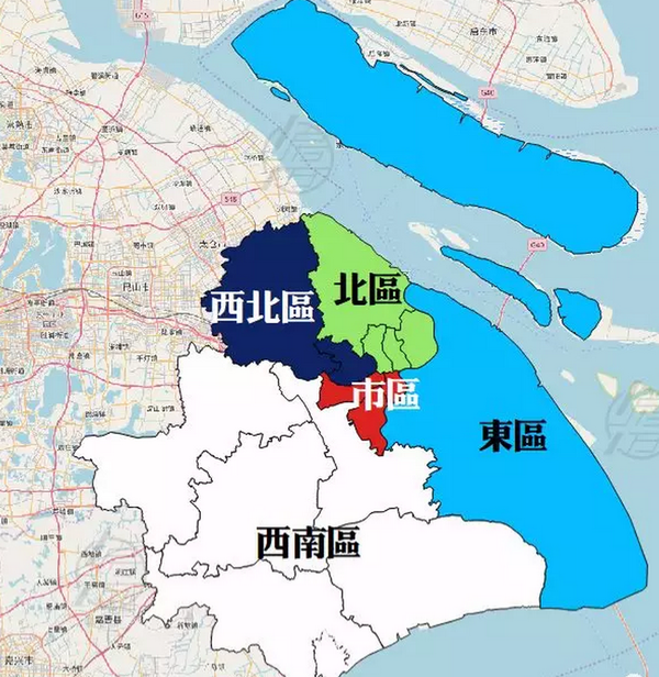 实战篇 |上海片区分布图, 以小区为例解析各片区购房优势
