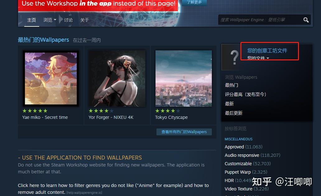 你需要接受steam创意工坊协议才能使其他用户看见你的壁纸立即到steam