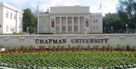 查普曼大学2018年申请要求!