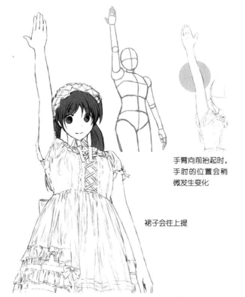动漫人物衣服的褶皱怎么画