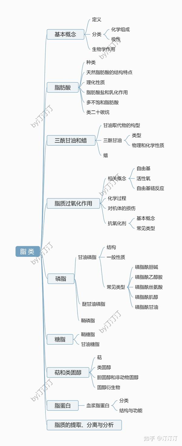 考研生物化学-思维导图