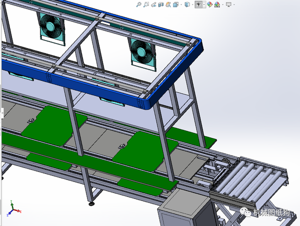 【非标数模】双层倍速链双层双侧差速链3d图纸 solidworks设计