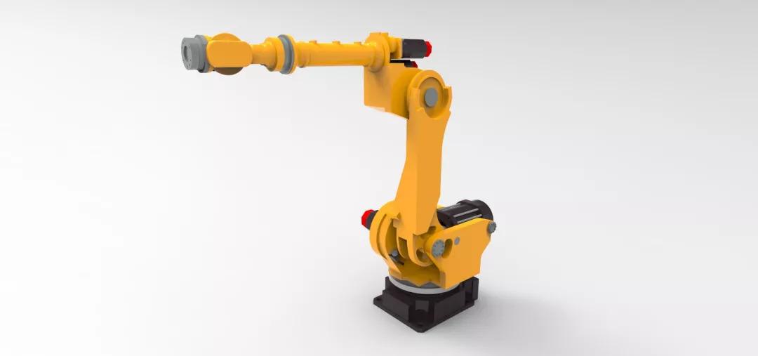 机器人 fanuc s430i工业机器人外形3d模型图纸