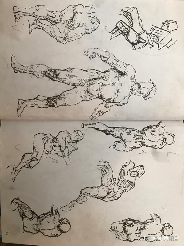速写练习动态应该临摹谁的作品?