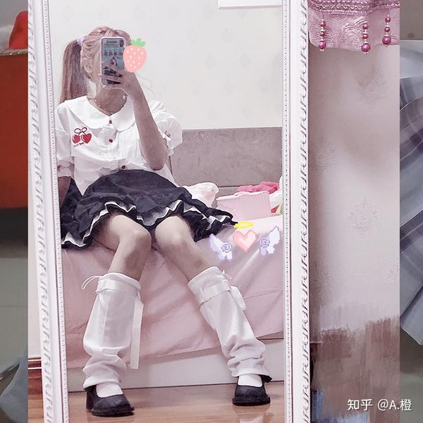 孙一宁爱穿jk学生服甜美爆