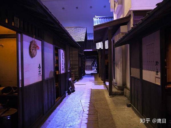 图17 江户时代后期江户深川的长屋(博物馆重现)
