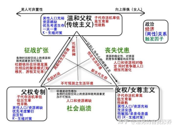 女本位社会父权制度压迫普通男性在现在奇妙的两性关系中到底应该怎么