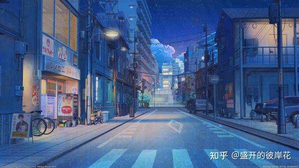 日本街道风景二次元高清动态壁纸推荐给大家,精美的设计,清爽的画风