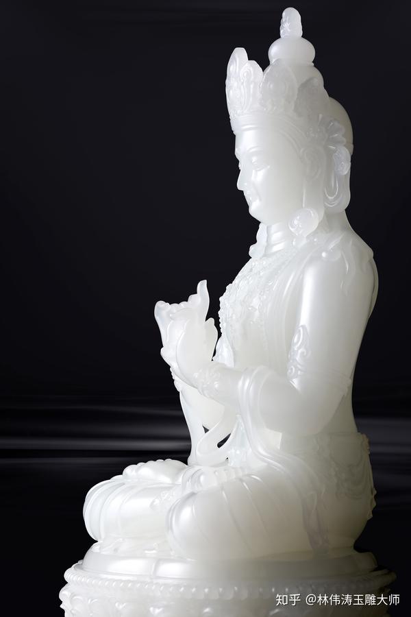 玉雕大师林伟涛作品——《中央大日如来》