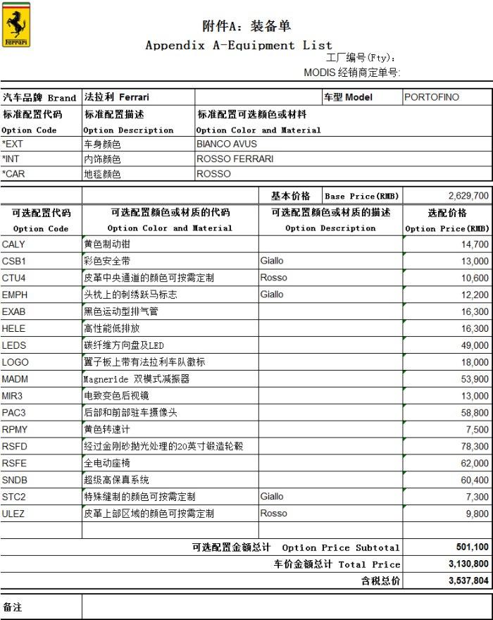 给媳妇提车法拉利portofino提车作业