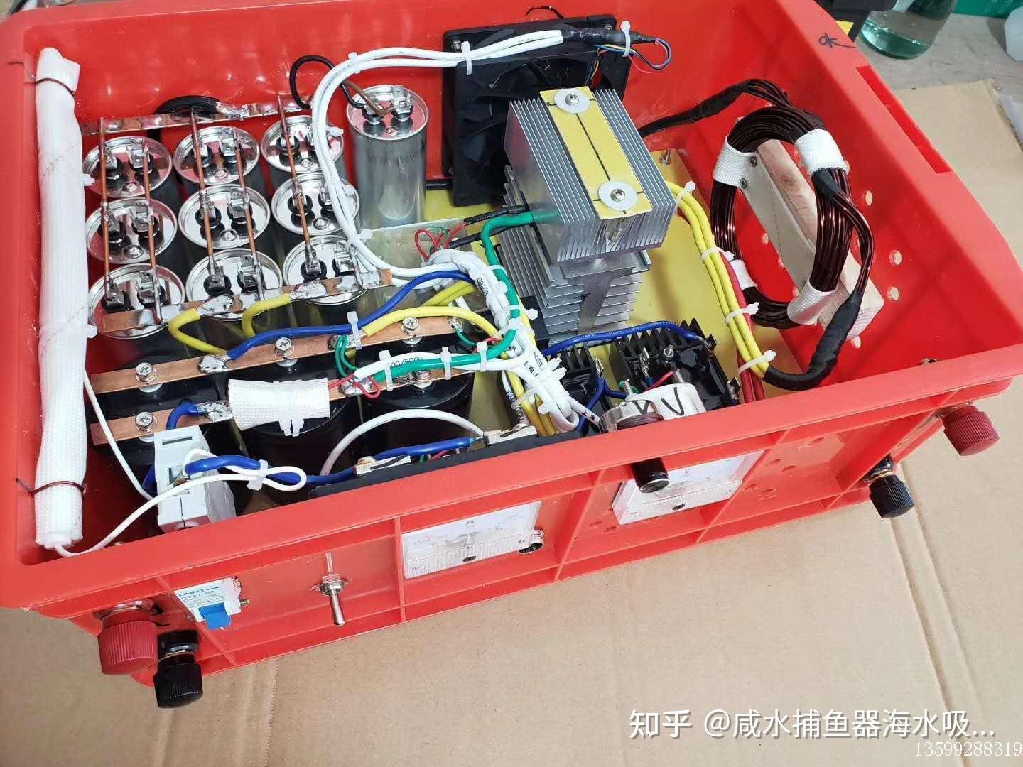 电子捕鱼器发电机后级吸捕鱼器海水逆变器邱国现捕鱼机咸水机
