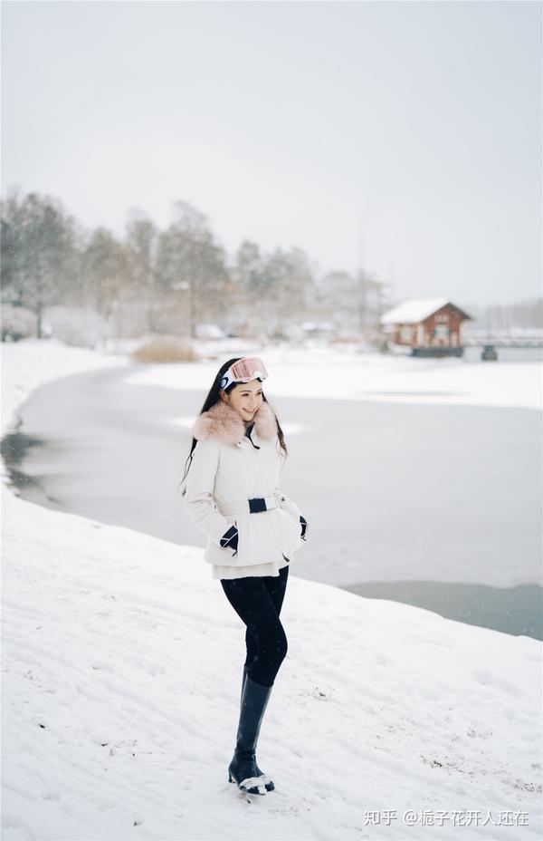 "梅子姐"孙晶晶曝芬兰浪漫雪地写真秒变初恋女神