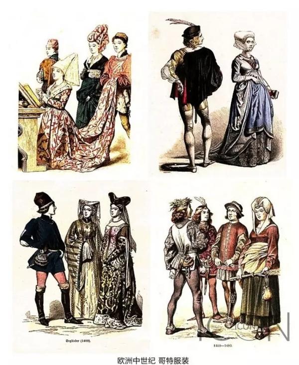 服装设计应该掌握的三个古典艺术风格哥特巴洛克洛可可