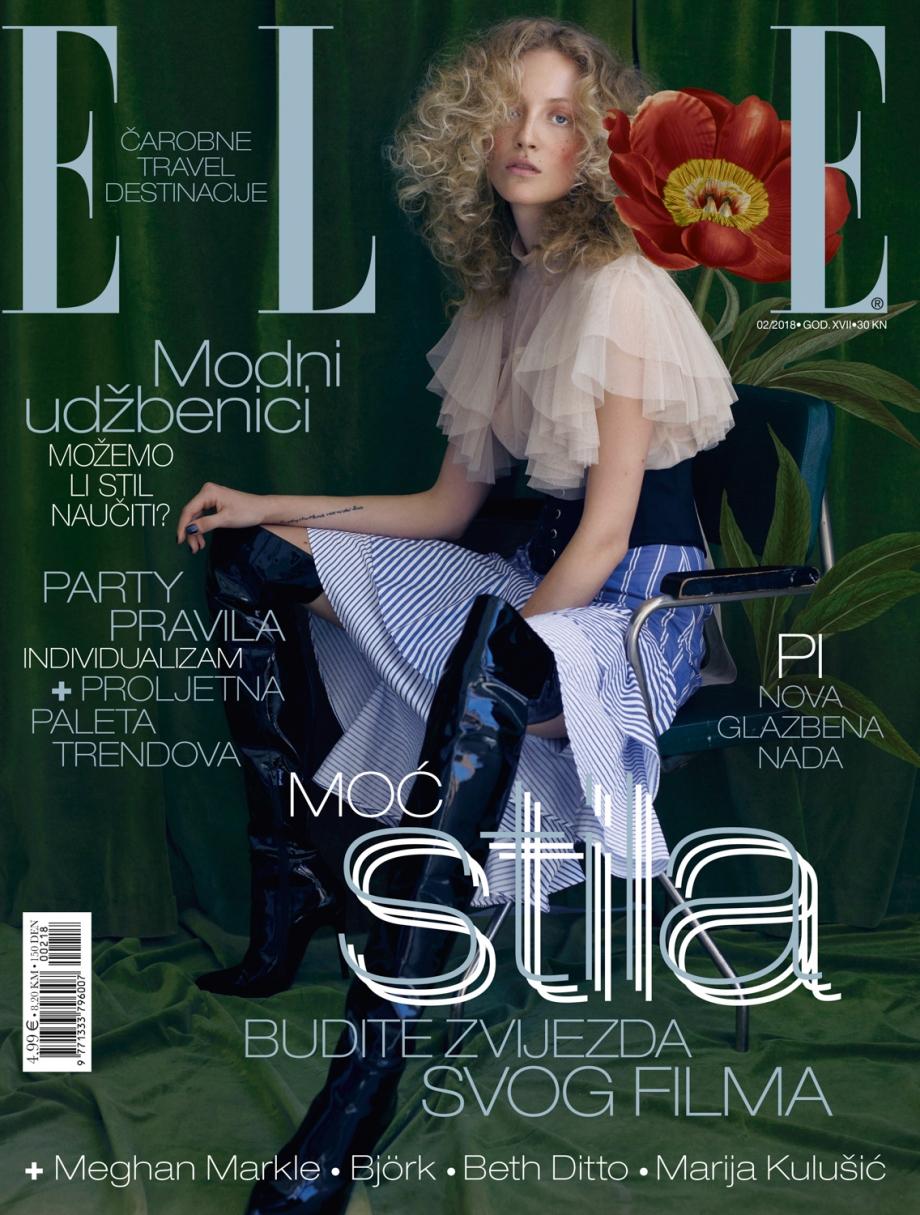 摄影师aleksandra zaborowska为《elle》二月刊拍摄的时尚大片的用光