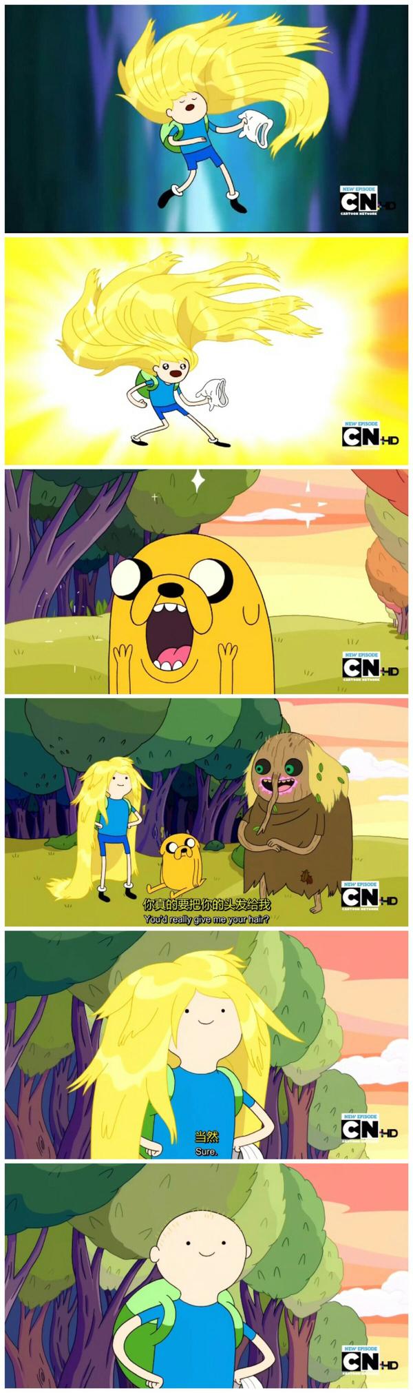 (adventure time,英文原始标题为adventure time with finn and jake)