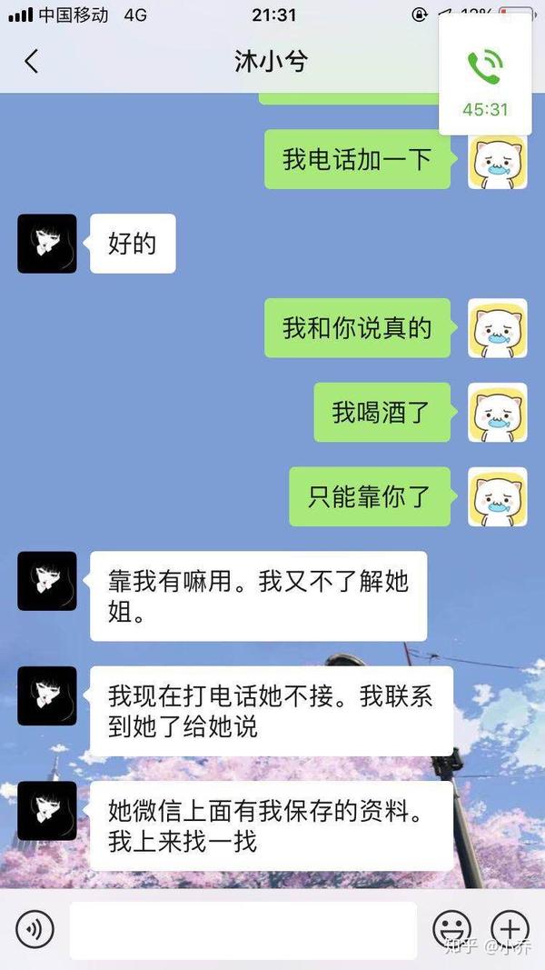 " 以下是我们的聊天记录