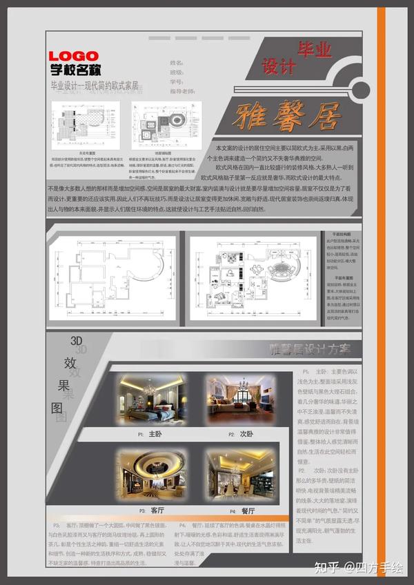 毕设展板排版秘籍,记得收藏哦!【内附15g毕业设计排版