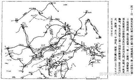 独立混成第1,第11旅团,伪蒙骑兵一部从张家口沿铁路及其以北攻向大同