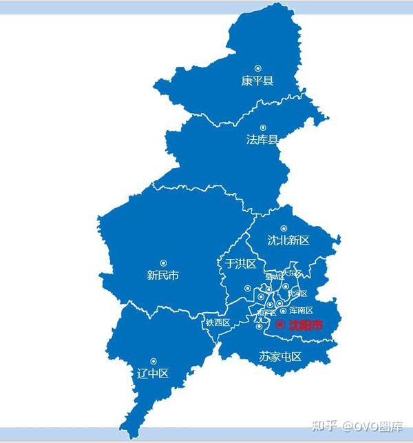 辽宁省地图及地级市ppt素材动态模板
